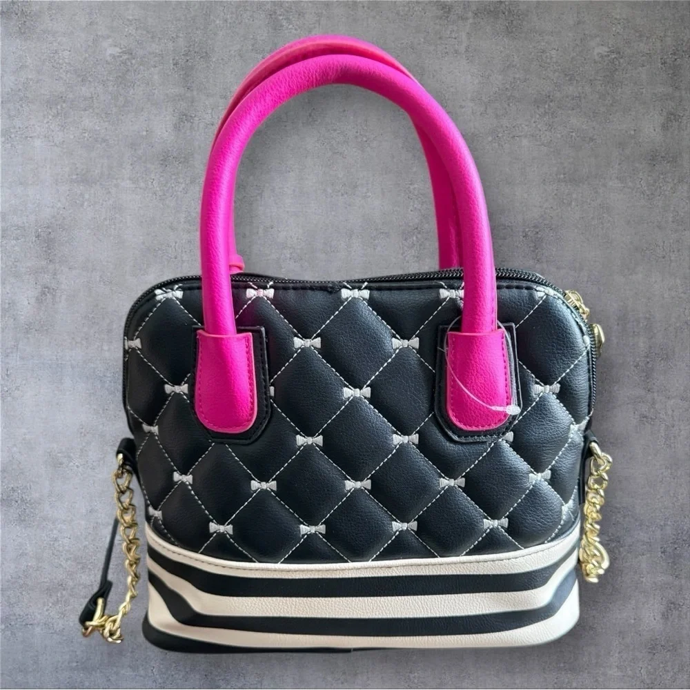 Betsey Johnson Luv Satchel Handbag  - NWOT